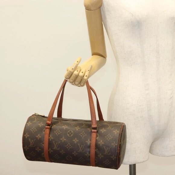 LOUIS VUITTON Monogram Papillon 30 Hand Bag M51385 LV Auth yk18664 - Picture 1 of 16